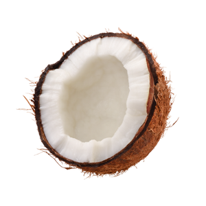 Half of a coconut